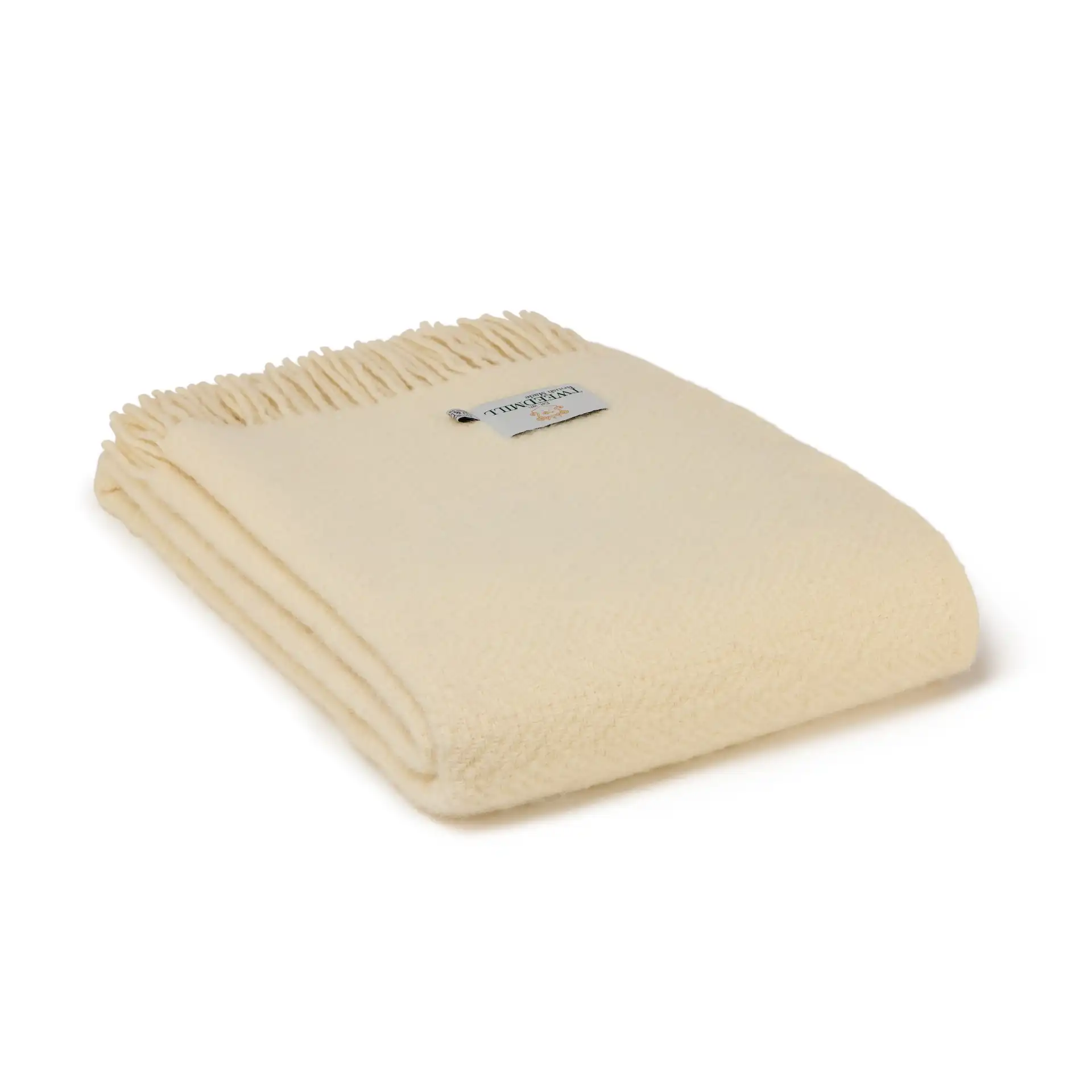 Deka z čisté vlny - Moorland/Cream