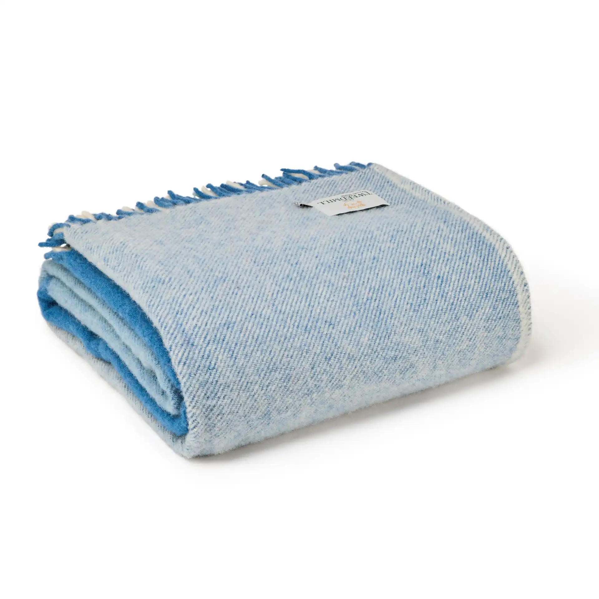 Deka z čisté vlny - Paddock Check/Blue Jay 