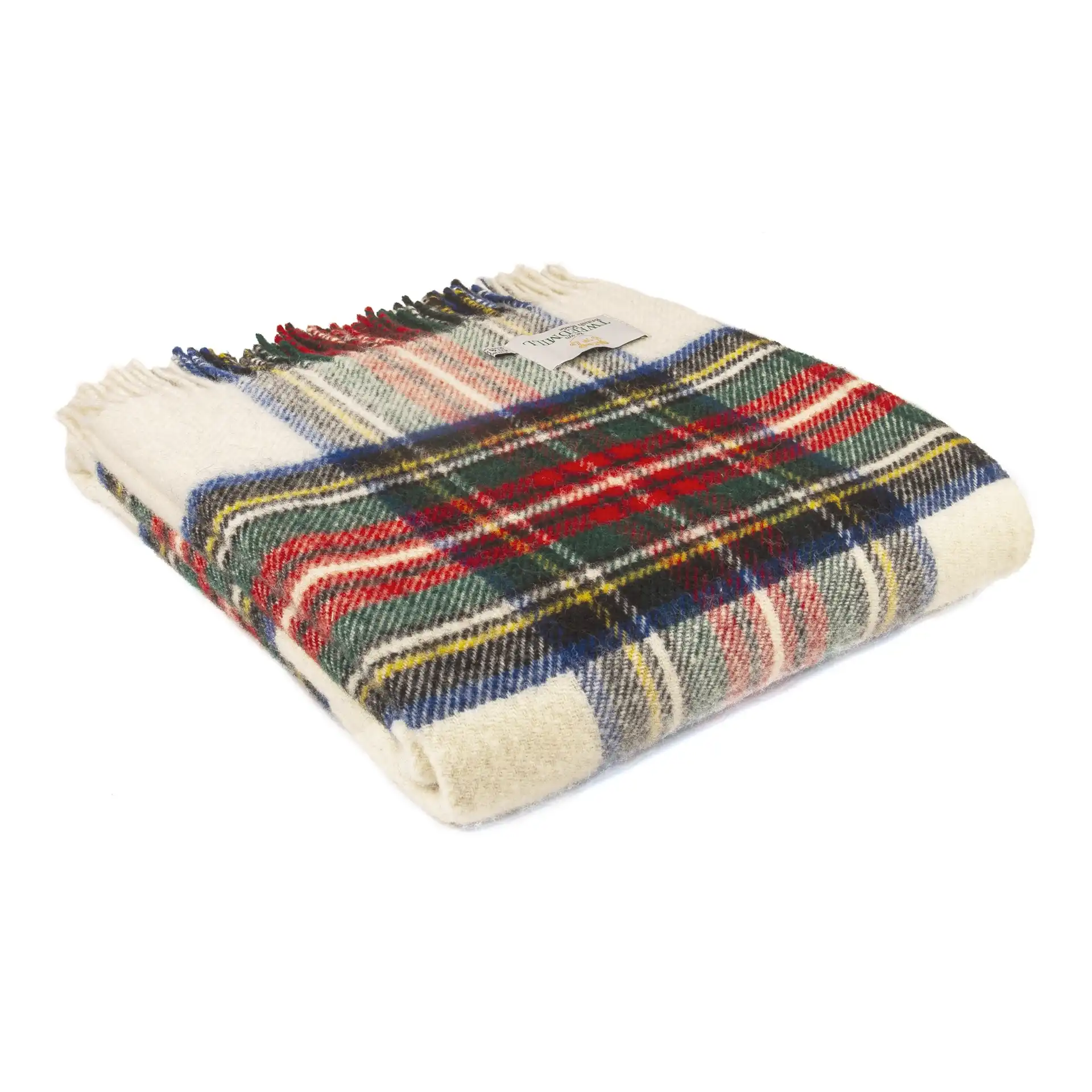 Deka z čisté vlny - Tartan/Dress Stewart