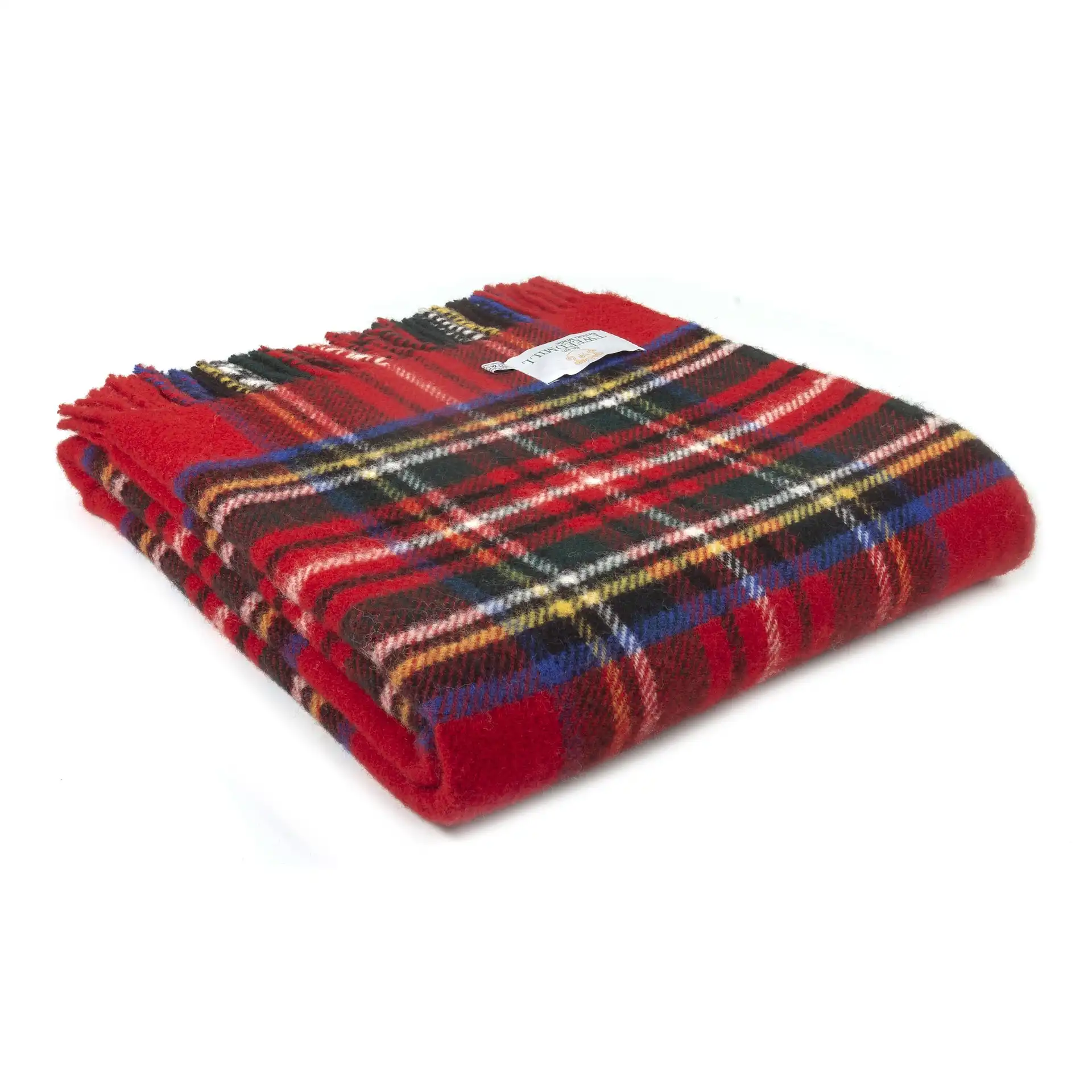 Deka z čisté vlny - Tartan/Royal Stewart
