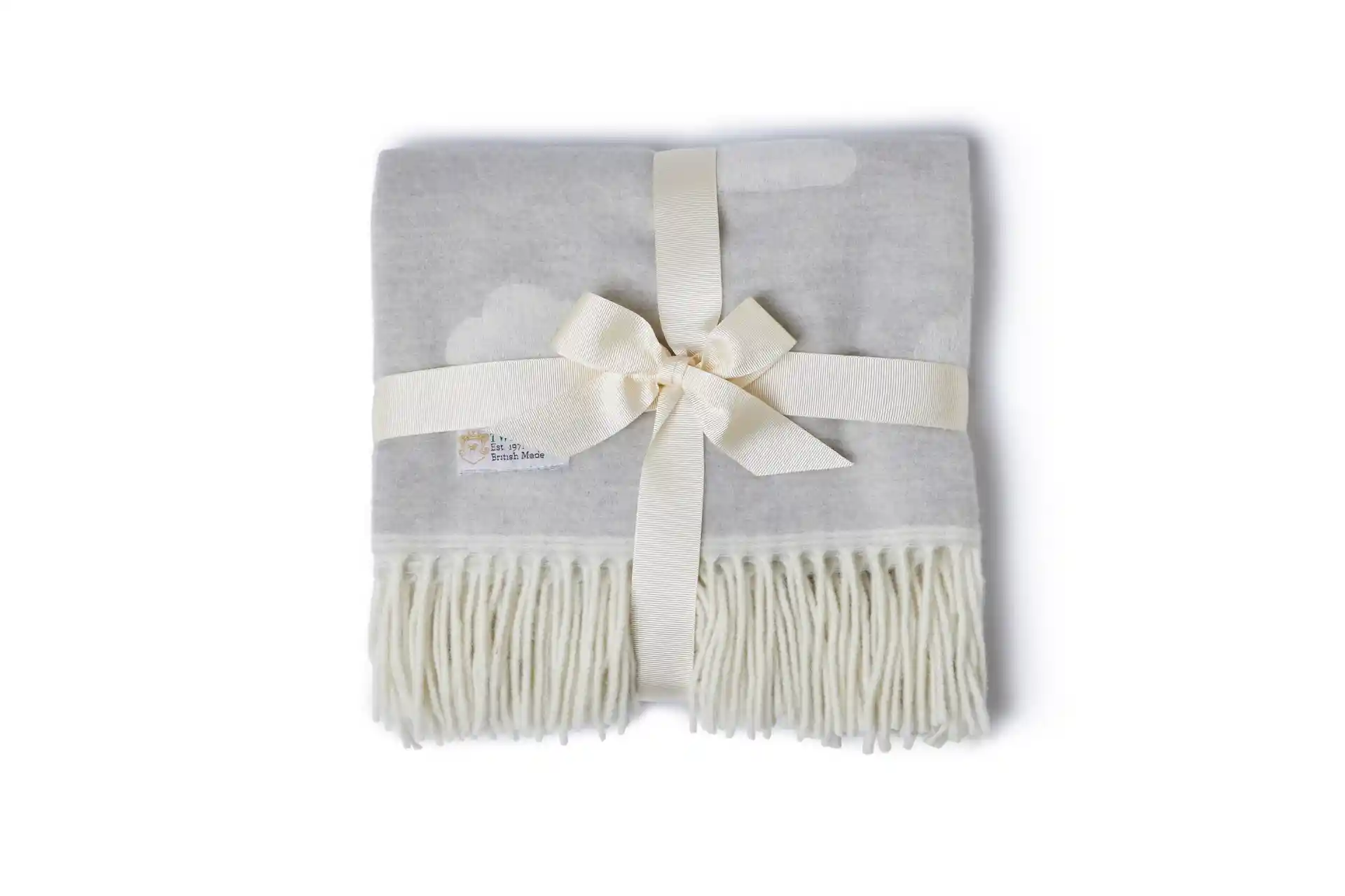 Dětská deka z čisté vlny - Merino Baby Blanket/Cloud