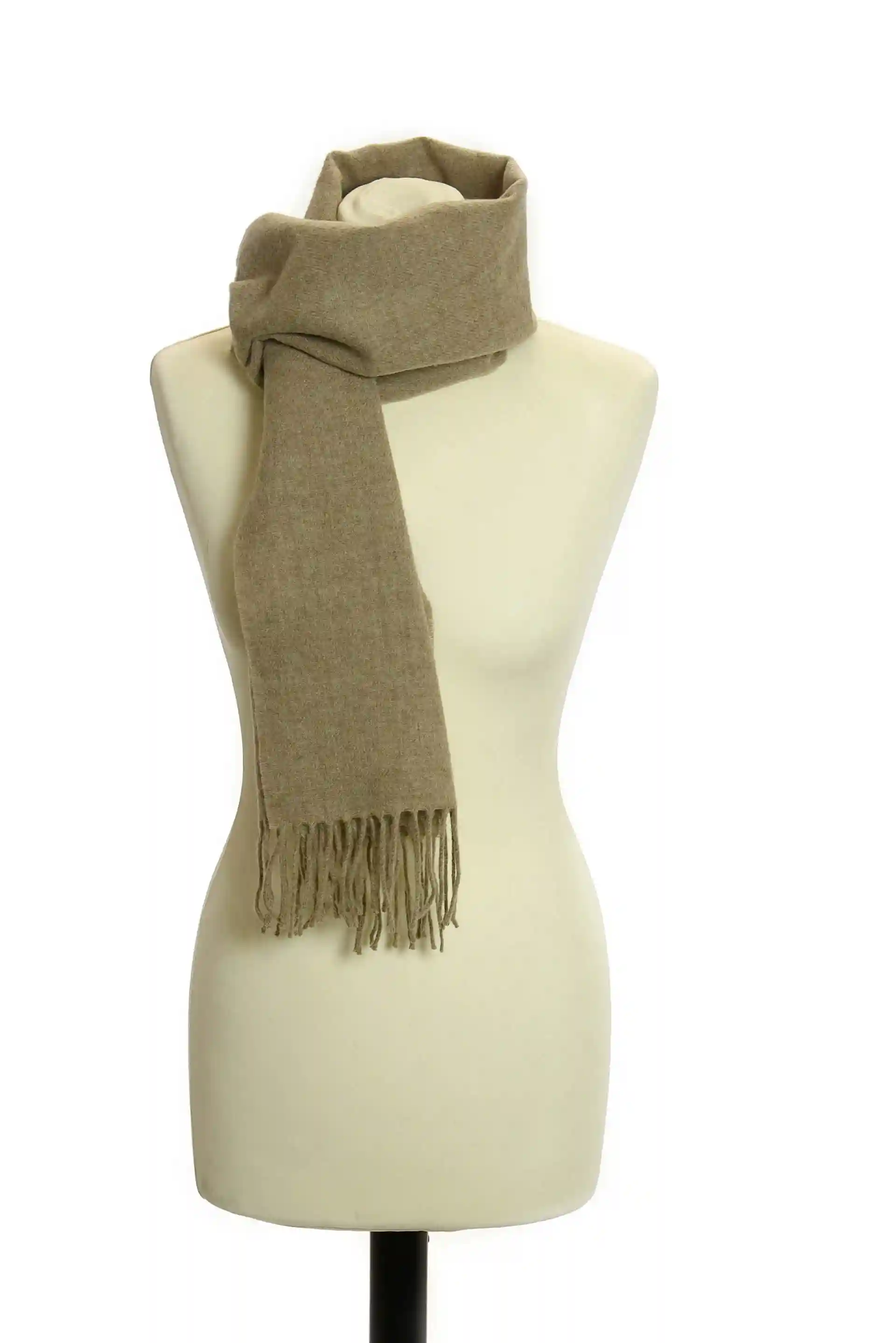 Vlněná šála - Lambswool/Light Fawn