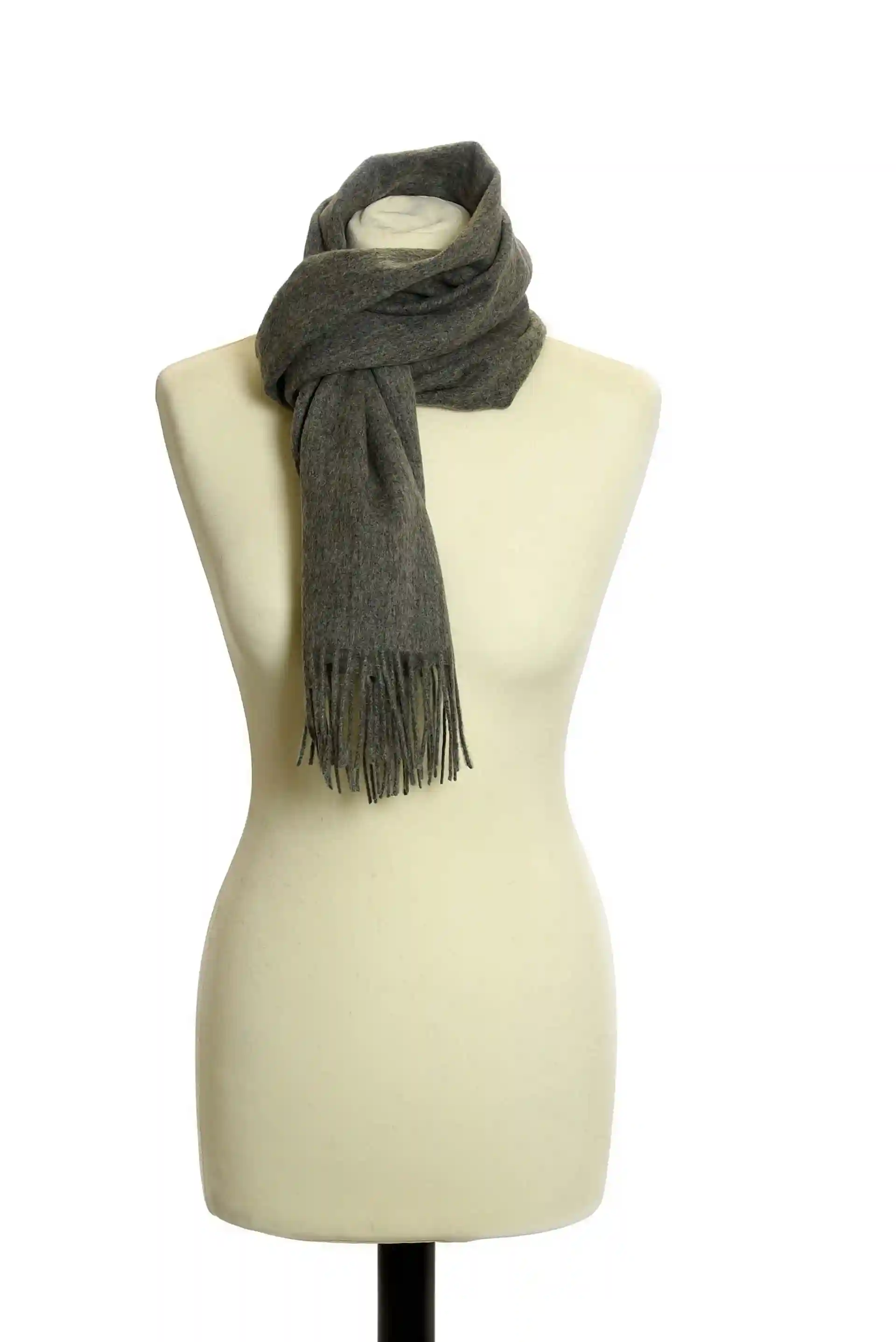 Vlněná šála - Lambswool/Silver Grey