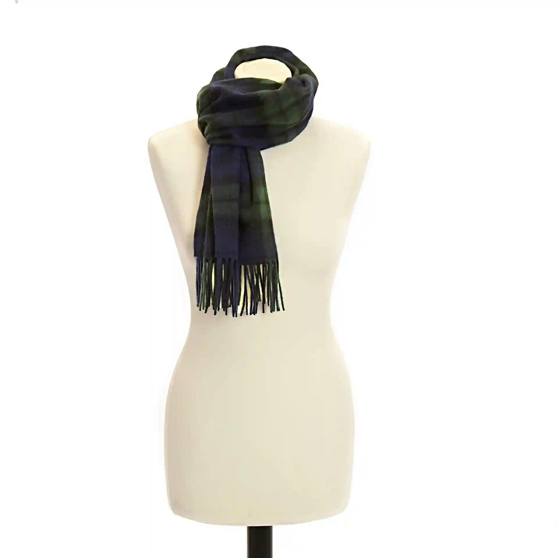 Wool scarf - Lambswool/Blackwatch