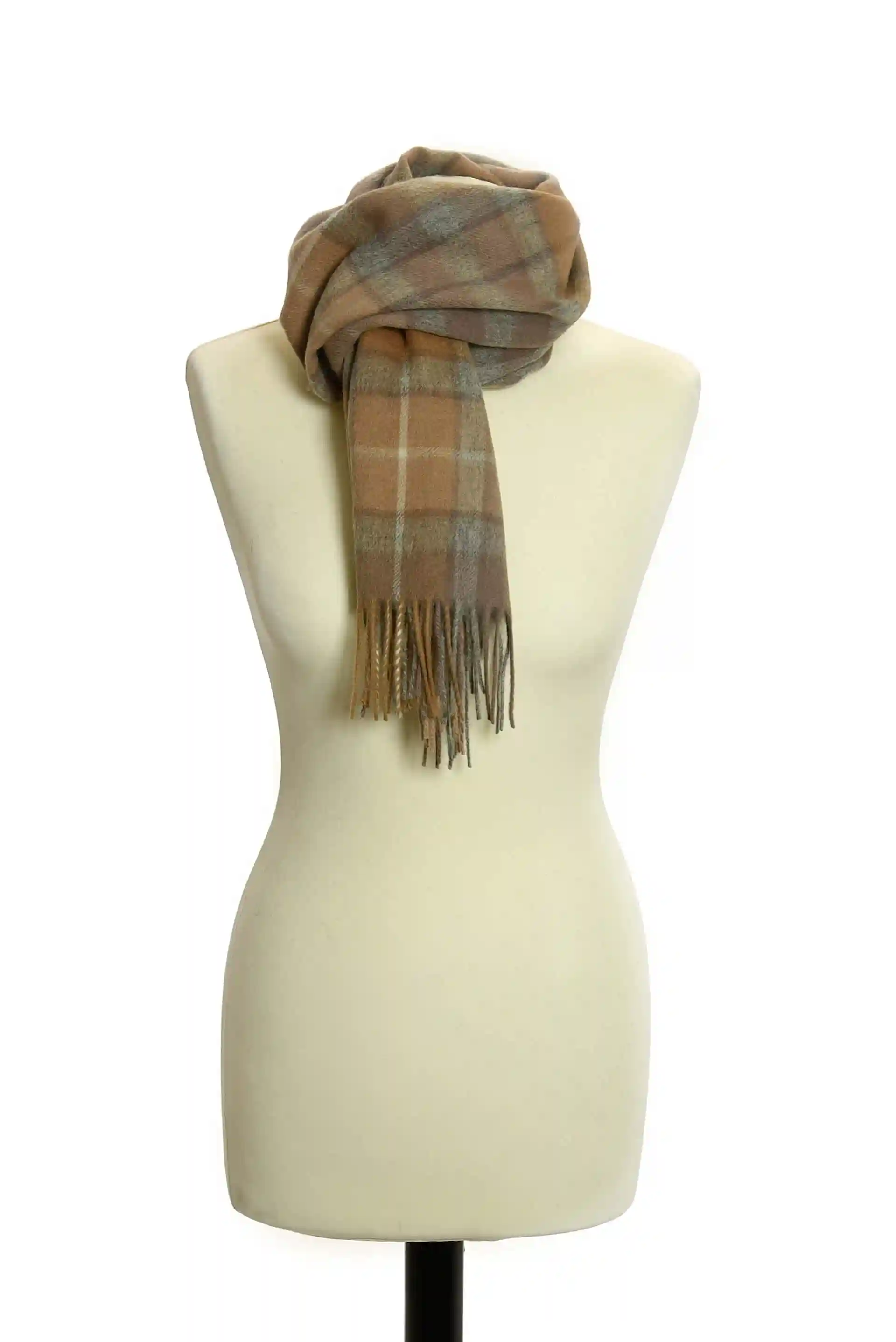 Vlněná šála - Lambswool/Natural Buchanan