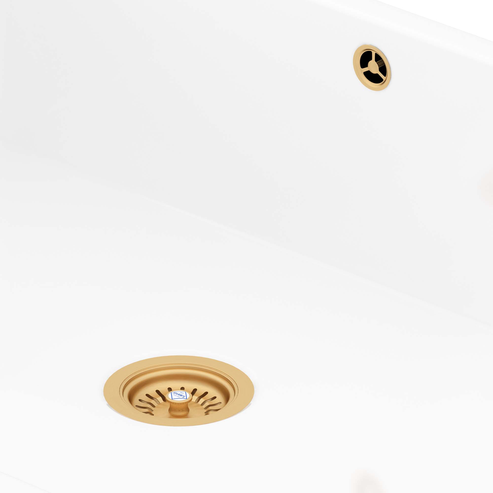 Basket Strainer, 90 mm (antique bronze)